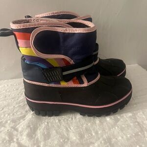 Colorful Kids Snow Boots